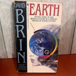 Earth David Brin Bantam Spectra Science Fiction Paperback 1994